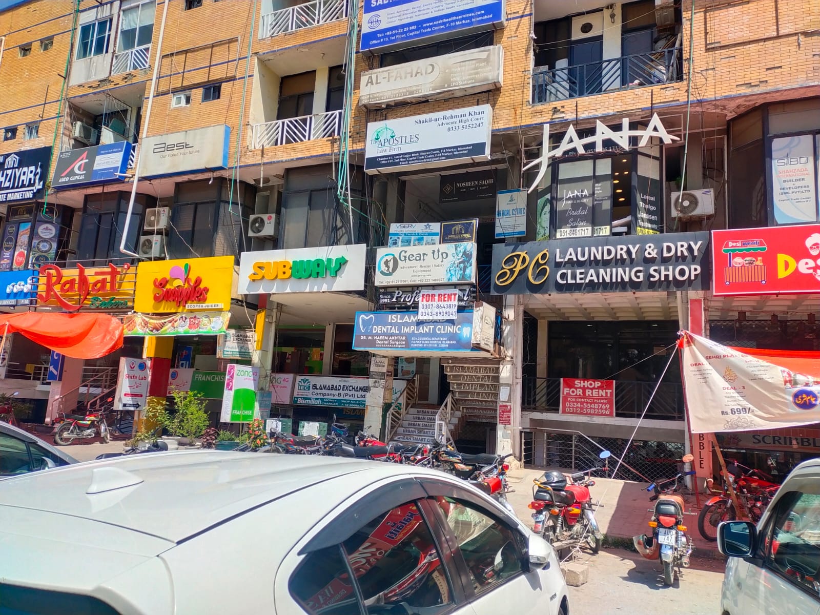 Shop for Rent in F-10 Markaz Islamabad (Ground Floor)