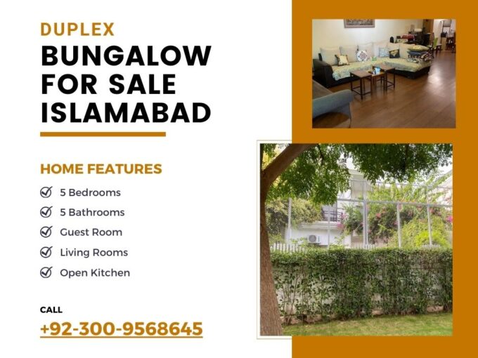 Duplex Bungalow for Sale in F-10, Islamabad