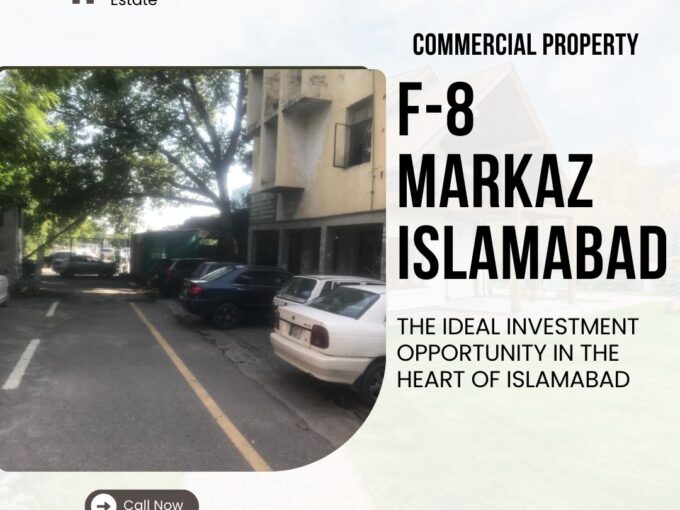 Prime Commercial Property for Sale in F-8 Markaz, Islamabad